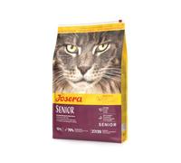 JOSERA Senior (1 x 10 kg) | Senior | Pienso seco Gatos Mayores o con insuficiencia renal | Aves y arroz | Fácil de digerir | Sin Cereales | Comida para Gatos | Pack 1