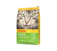 JOSERA SensiCat (1 x 10 kg) | Adultos | Pienso seco Gatos Adultos con sensibilidad digestiva | Aves y arroz | Fórmula de fácil digestión | Sin Trigo | Comida para Gatos | Pack 1