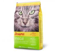 Josera SensiCat - Pienso para gato adulto sensible - Cantidad: 8 + 2 kg GRÁTIS