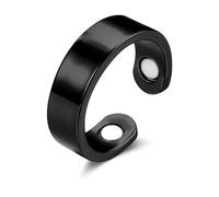 Josfeva Vital Ring Damen Magnet Ringe Hautverträglich, Vitalring mit Starken Magneten, verstellbare Magnetring zum Abnehmen/Besseren Schlafen/gegen Anxiety, Unisex Vital Ring mit Geschenkbox, Cobre