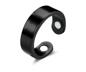 Josfeva Vital Ring Damen Magnet Ringe Hautverträglich, Vitalring mit Starken Magneten, verstellbare Magnetring zum Abnehmen/Besseren Schlafen/gegen Anxiety, Unisex Vital Ring mit Geschenkbox, Cobre