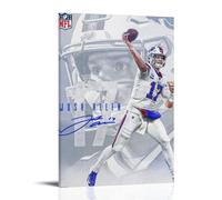 Josh AllenArt - Lienzo impreso de pinturas al óleo, reproducción moderna en lienzo, ilustraciones abstractas de paisajes impresos en lienzo, arte de pared para decoración del hogar y la oficina