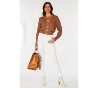 Josh V Jv Leila Trousers Off White Talla: 2XS | Vaqueros Skinny Outlet | Mujer | Blanco