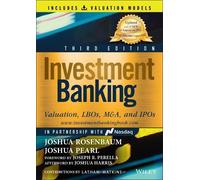 Joshua Rosenbaum Joshua Pearl Investment Banking (Tapa dura) Wiley Finance