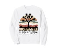 Joshua Tree Desert Vibes Puesta del Sol Paisaje Arte Sudadera