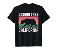 Joshua Tree, Desierto de California, Vintage, Retro, para Acampar en Mojave Camiseta