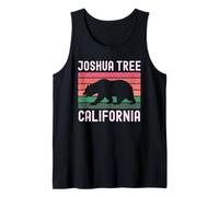 Joshua Tree, Desierto de California, Vintage, Retro, para Acampar en Mojave Camiseta sin Mangas