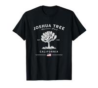 Joshua Tree National Park California USA Bandera Estadounidense Camiseta