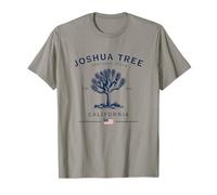 Joshua Tree National Park California USA Bandera Estadounidense Camiseta