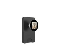 Joshua Tree National Park Line Art Vintage Camping Senderismo PopSockets PopWallet para MagSafe