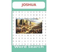 Joshua Word search Puzzle book: Word searches with easy to read print about Joshua, Bible, Faith, and More | 6x9 inches, 110 pages| 50+puzzles... Gift for Vacation, Holidays and Free Times
