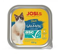 JosiCat - Alimento en paté para gato adulto - Salmón - Cantidad: 100 g