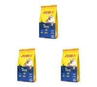 JosiCat Crispy Duck, 3 x 1,9 kg, Comida para Gatos con Delicioso Pato y valiosos ácidos grasos, vitaminas y oligoelementos, alimento seco Premium para Gatos Adultos, Alimentado por Josera, 3