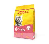 JosiCat Gatitos (1 x 10 kg) | Comida para gatos con alto contenido energético y valioso aceite de salmón y vitaminas, alimento seco premium para gatos en crecimiento y portador y lactantes, alimentado