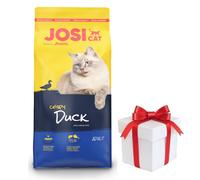 JosiCat Josera Pato Crujiente 18kg + ¡Sorpresa para Gato GRATIS!