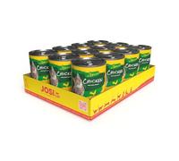 JosiCat Pollo in Jelly (12 x 400 g) | Adulto | Comida húmeda Premium para Gatos Adultos | Pollo en gelatina | Vitamina D3 y E | Sin Cereales | Powered by Josera | Pack 12