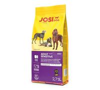 JosiDog Adult Sensitive (1 x 2,7 kg) | Adult | Alimento seco premium para perros sensibles | especialmente digerible con mucha proteína de aves de corral | sin gluten | Powered by Josera | Comida para