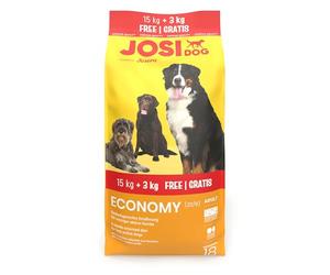 JosiDog Economy (1 x 15 + 3 kg) | Adulto | Comida Seca Premium para Perros Adultos Menos Activos | con Mucha proteína Animal | Powered by Josera | Comida para Perros | Alimento Completo | 1 Unidad
