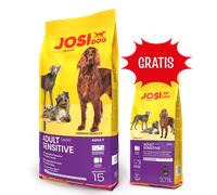 JosiDog Josera Adulto Sensible 15kg + ¡Sorpresa para tu Perro GRATIS!