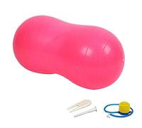 josietomy ejercicio con forma cacahuete y pelota yoga con bomba mano para gimnasio, calidad para mujeres y hombres