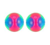 Joskeijky Enciende las bolas de perro Intermitente Bola Resplandor en la Oscuridad Interactivo para Mascotas para Cachorros, Perros 2 Pulgadas (2X Bolas)