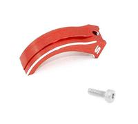 Joskeijky Varilla de freno de brazo con gatillo de acelerador para emisor de radio B coche RC para coche Futaba 7PX 4PX 4PXR, rojo