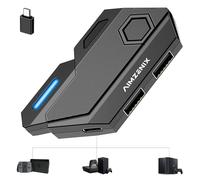 Joso Adaptador de Teclado y Mouse, Adaptador USB para Xbo-xSeries/X/S, X-boxOne/S/X, Xbo-x360, PS4, P-S3, NS Switch/S-Witch OLED/SwitchLite, convertidor de Teclado y Mouse Compatible con mapeo