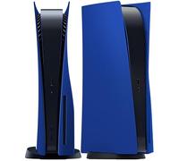 Joso Carcasa de repuesto para consola Ps5, funda de repuesto para consola Ps5, a prueba de polvo, carcasa protectora contra arañazos, placa de repuesto para Ps5 Disc Edition (azul)