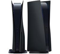 Joso Carcasa de repuesto para consola Ps5, funda de repuesto para consola Ps5, a prueba de polvo, carcasa protectora contra arañazos, placa de repuesto para Ps5 Disc Edition, color negro