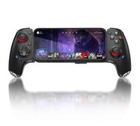 Joso Controlador de juegos móvil para iPhone y Android, controlador inalámbrico Bluetooth para teléfono compatible con funda de teléfono con diseño ergonómico para juegos en la nube/juego remoto PS