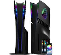 Joso Placa frontal para PS5 Pro CD-ROM, repuesto de carcasa antiarañazos, carcasa a prueba de polvo, cubierta de piel apta para consola PS5, placas para accesorios PS5 Pro, fácil instalación