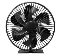 JossaColar Ventilador para Estufa y Chimenea con Rejilla de Protección | Ventilador de 6 Aspas para Tubos de Estufa | Ventilador para Chimenea sin Electricidad