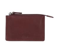 Jost Arva Estuche para tarjetas de crédito Protección RFID Piel 12 cm rojo