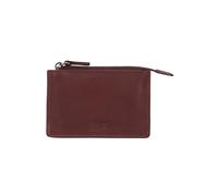 Jost Arva Estuche para tarjetas de crédito Protección RFID Piel 12 cm rojo