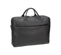 Jost bolsa de ordenador portátil maletín con compartimento para portátil Frankfurt Business Bag 2C Black negro