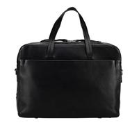Jost Cuero bolsa de ordenador portátil maletín con compartimento para portátil Arva Business Bag Black negro