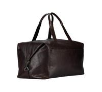 JOST Cuero Bolsa de Viaje London Travel Bag Brown marrón Oscuro