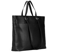 Jost Bolsos shopper oficina Lysa de piel, 36 cm, con compartimento para portátil negro