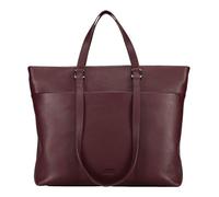Jost Cuero maletín bolso shopper con compartimento para portátil Lysa Business Shopper Red rojo oscuro