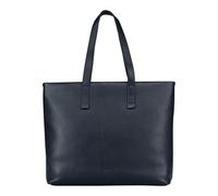 Jost Cuero maletín bolso shopper con compartimento para portátil Tromsoe Business Shopper Blue azul marino