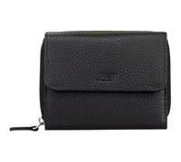 Jost Vika Cartera Bloqueo RFID Piel natural 10.5 cm negro