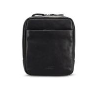 Jost Glasgow Bolsa de hombro XS Bloqueo RFID Piel natural 20 cm negro