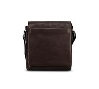 Jost Glasgow Bolso bandolera S Bloqueo RFID Piel natural 23 cm marrón