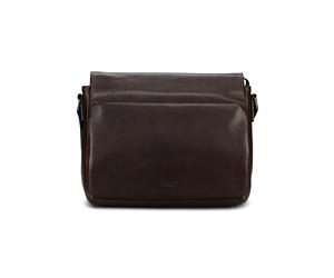 Jost London Mensajero Piel natural 34 cm Compartimento para el portátil marrón