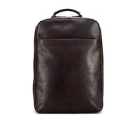 Jost London Mochila de día Piel natural 44 cm Compartimento para el portátil marrón