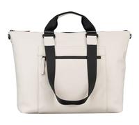Jost maletín bolso shopper con compartimento para portátil Halmstad Business Shopper Cream White beige