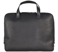 Jost Maletín Futura Piel 38 cm Compartimento para portátil negro