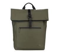 JOST mochila para el portátil mochila de ocio con compartimento para portátil Halmstad Courier Backpack Olive verde oliva