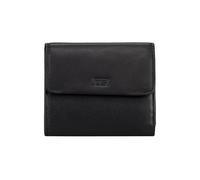 Jost Odense Cartera Bloqueo RFID Piel natural 12 cm negro