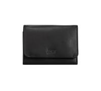 Jost Odense Cartera Bloqueo RFID Piel natural 12 cm negro